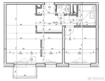 Na prenájom 2 iz.byt, 55,2 m2 novostavba, Ružinov
