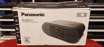 Predám rádio s CD a USB Panasonic RX-D500