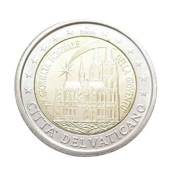 Euromince Vatikán 2€ 2005 Kolín Unc
