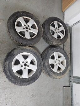 Predám elektróny 5x114.3 215/70 R16 zimne