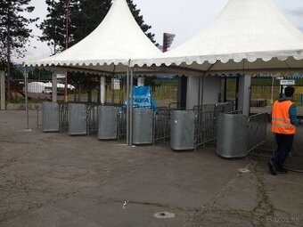 Vstupné koridory na festival a kultúrne podujatia.