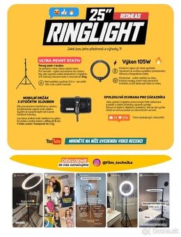 Kruhové ringlight Led svetlo - 1