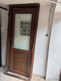 Plastove vchodove dvere, okno…