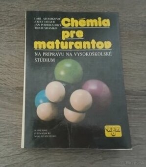 VŠ učebnice - štúdium na PF UPJŠ - odbor chémia.