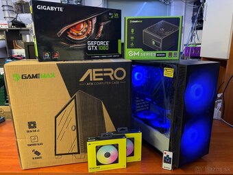 Herný PC, i5-2500K, 16GB RAM, GTX 1060, 2,5TB, 600W, GAMEMAX