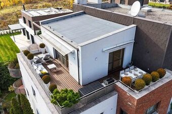 Exkluzívny veľkometrážný 4i penthouse s terasami, výhľadom