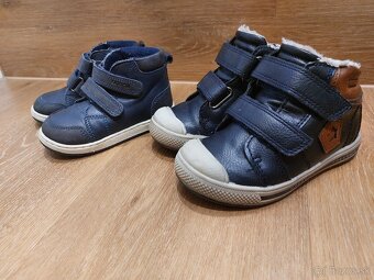 Detske chlapčenske topanky - 2 pary