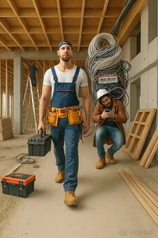 Hľadáme 1 pomocníka elektrikárov (SZČO) – Nemecko / okolie