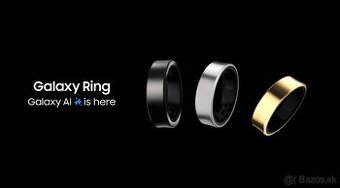 Smart prstene Samsung a Amazfit (čisto nové)