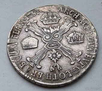 1/2 Toliar 1787 M Jozef II - 1