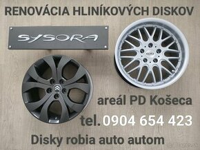 Renovácia alu diskov