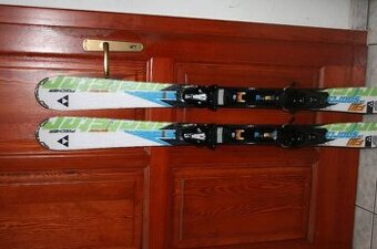 lyže fischer 130 cm , drevene jadro