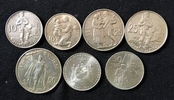 Československé pamätné strieborné mince (4)