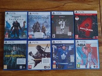 Predám hry na Playstation 5