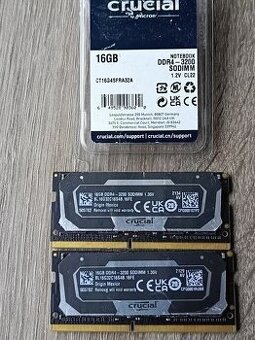 Crucial Ballistix DDR4 3200MHz 32GB (2x16GB) SoDimm