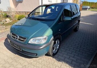 Opel Zafira 1,6i/16V-74kw , 7 Míst klima benzín manuál 74 kw