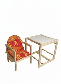 Predávam detské kombinované stoličky - žirafa