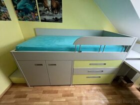 posteľ s uložným priestorom