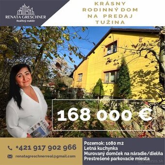 NA PREDAJ, KRÁSNY RODINNÝ DOM V SRDCI PRÍRODY, TUŽINA
