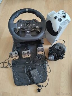 Xbox series S +Logitech G920 + radička