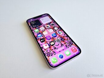 APPLE IPHONE 13 PINK 128GB,ZDRAVIE BATERKY 100%