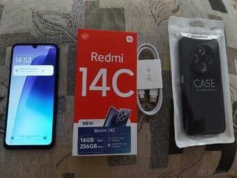Uplné nový iba vyskúšaný redmi 14c 8gb/256gb záruka 2 roky