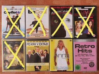 DVD rarity ZLACNENÉ