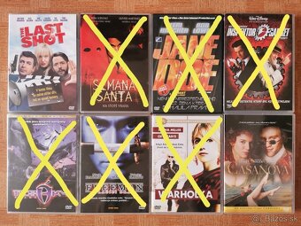 DVD rarity ZLACNENÉ