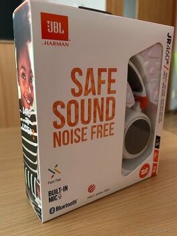 Predám slúchadlá JBL JR 460 nc - biele