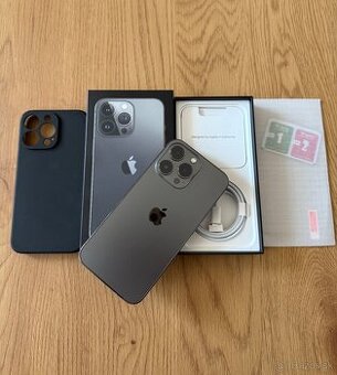 iPhone 13 Pro 128 gb Graphite v záruke +komplet prislušenstv - 1
