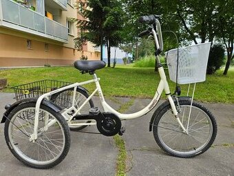 Trojkolka pre seniorov GOMMER 3 rýchlostná