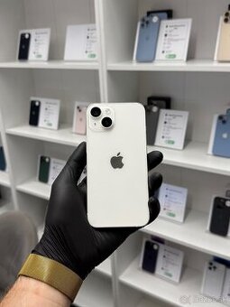 ZÁRUKA 2 ROKY / Apple iPhone 14 128GB Starlight, 100%