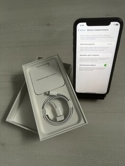iPhone 11 64GB Black - 100% Baterka