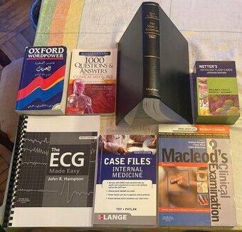 Medical books, knihy medicíny