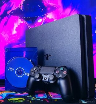 PS4 Slim 1TB ( Jailbreak ) ( veľa hier nainštalovaných )