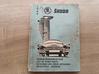 Seznam náhradních dílú Škoda Octavia 1960