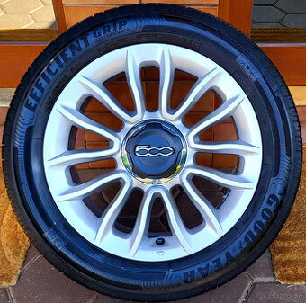 alu R16 5x98, pneu Good Year 205/55, orig. Fiat 500L + TIPO