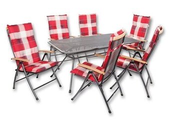 Poťahy na polohovacie kresla 5+1 nové.