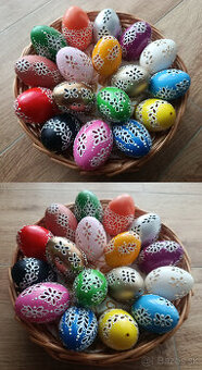 Slepačie vŕtané kraslice Madeira