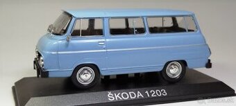 Predám modely škoda 1203 a ine 1:43.