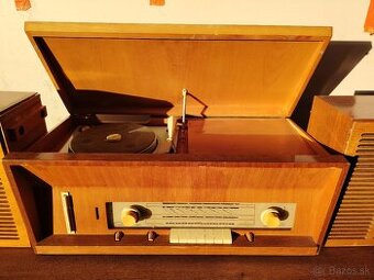 Gramofón nálezovy stav Tesla Capricio