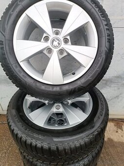 Predám örg.alu kola Skoda 5x112R16 na w,Seat,audi