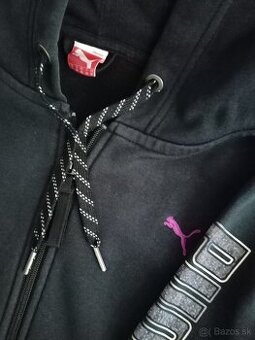 MikinaPuma-čierna a VysokéTenisky