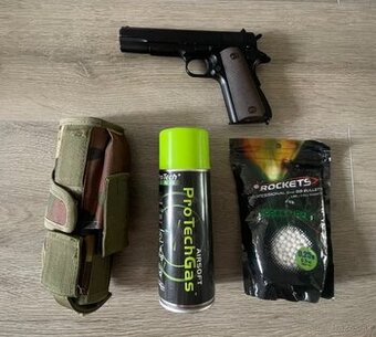 Gas blowback 1911