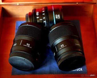 Predám výhodne: 1 x Lumix 50-S, a Sirui 24