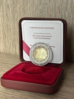 Pamätna 2€ minca Slovensko  2017 Istropolitana PROOF