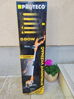 Strunový vyžínač PROTECO 550W – nový, nepoužitý – 25 €