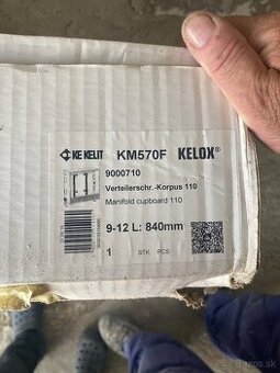 Rozdeľovač podlahového kúrenia KE KELIT