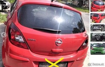 Opel Corsa D 1.2 2012 predám MOTOR A12XER, PREVODOVKA manuál