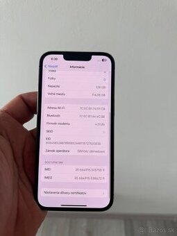 iPhone 13 Pro Space grey 128gb
